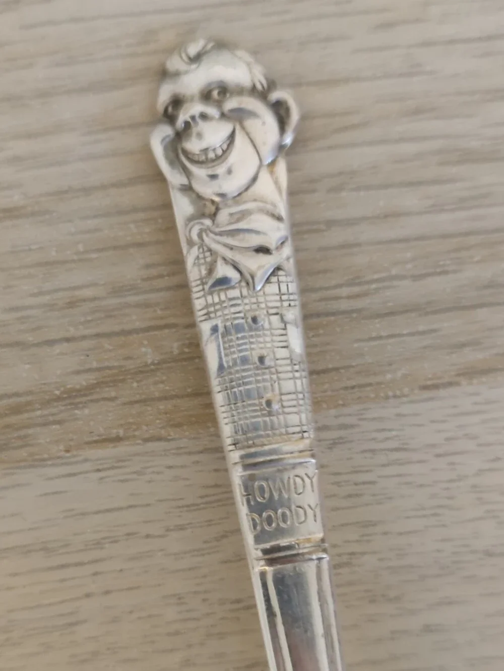 Howdy Doody Silver-Plated Collectible Spoon